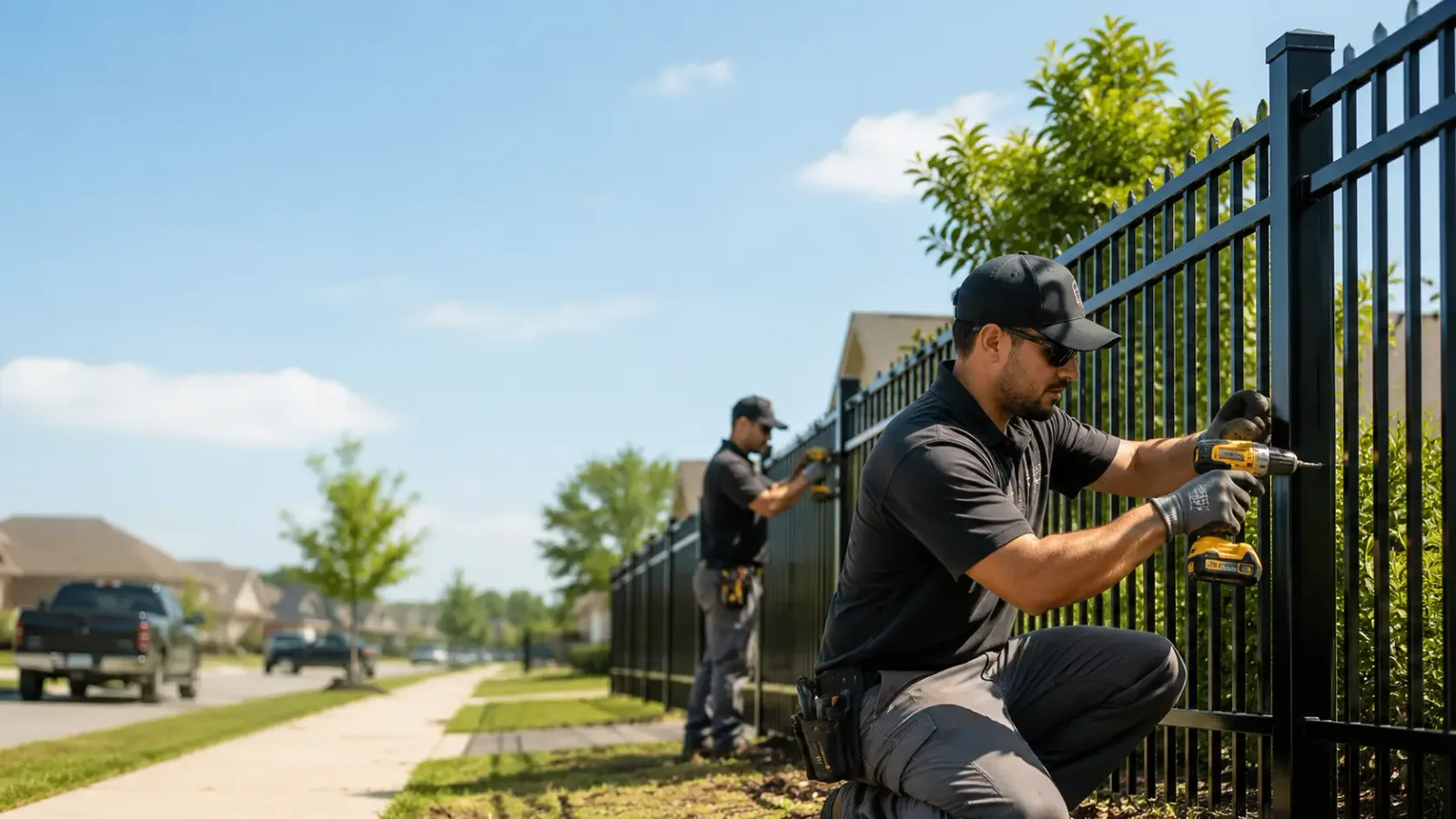 Metal Fence Installation in Stillwater, MN